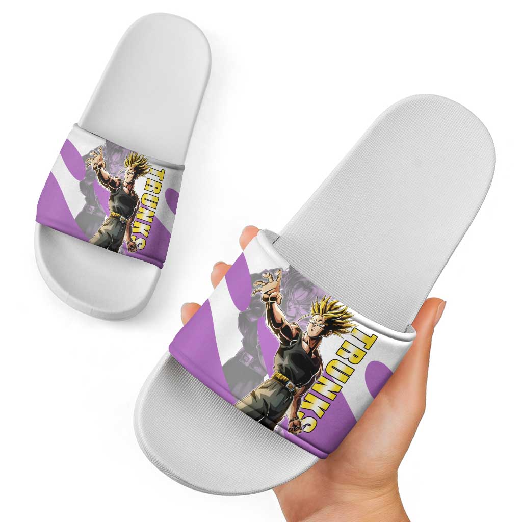 Trunks Time Warrior Slide Sandals Dynamic Anime Sword Style