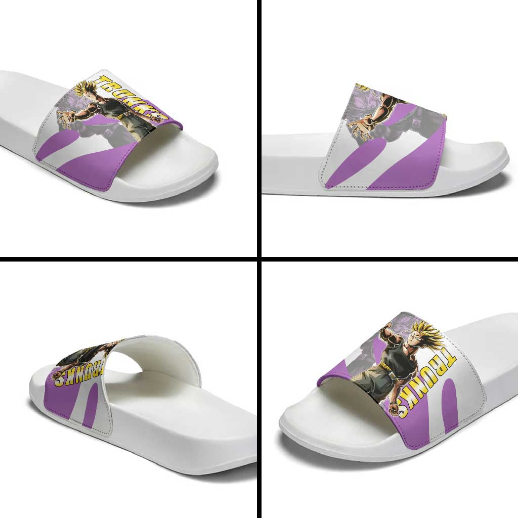Trunks Time Warrior Slide Sandals Dynamic Anime Sword Style