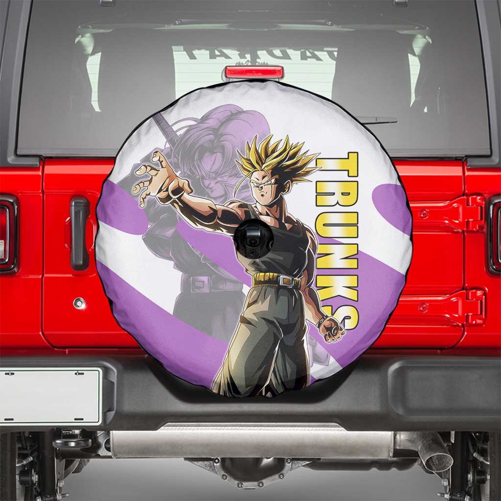 Trunks Time Warrior Spare Tire Cover Dynamic Anime Sword Style