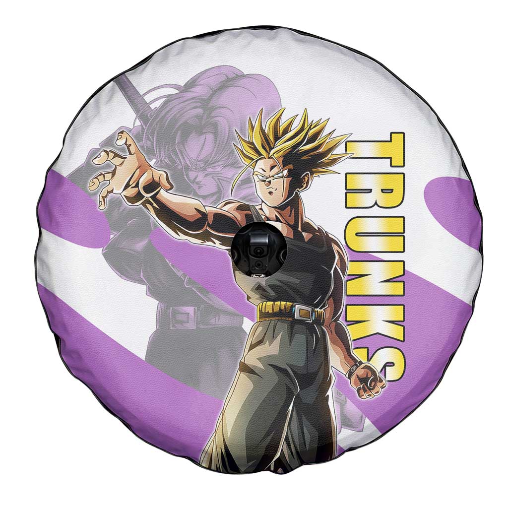 Trunks Time Warrior Spare Tire Cover Dynamic Anime Sword Style