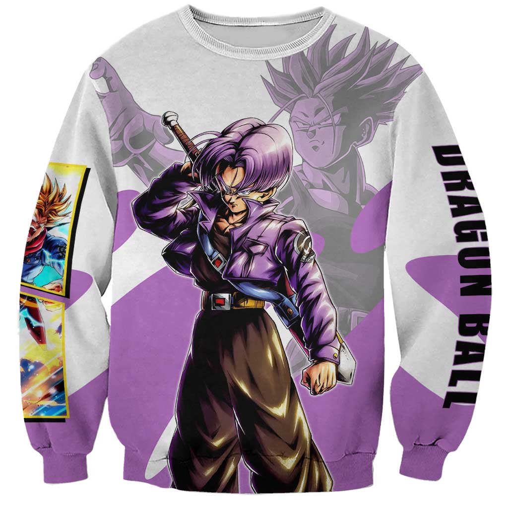 Trunks Time Warrior Sweatshirt Dynamic Anime Sword Style