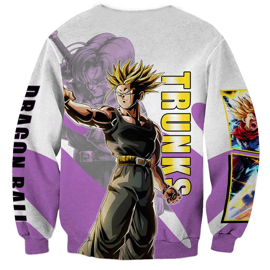 Trunks Time Warrior Sweatshirt Dynamic Anime Sword Style