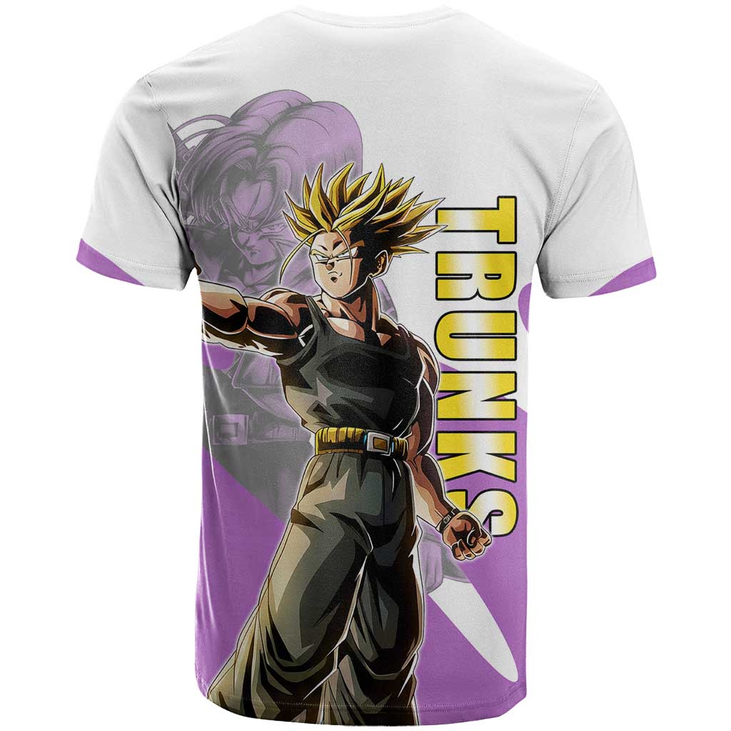 Trunks Time Warrior T Shirt Dynamic Anime Sword Style
