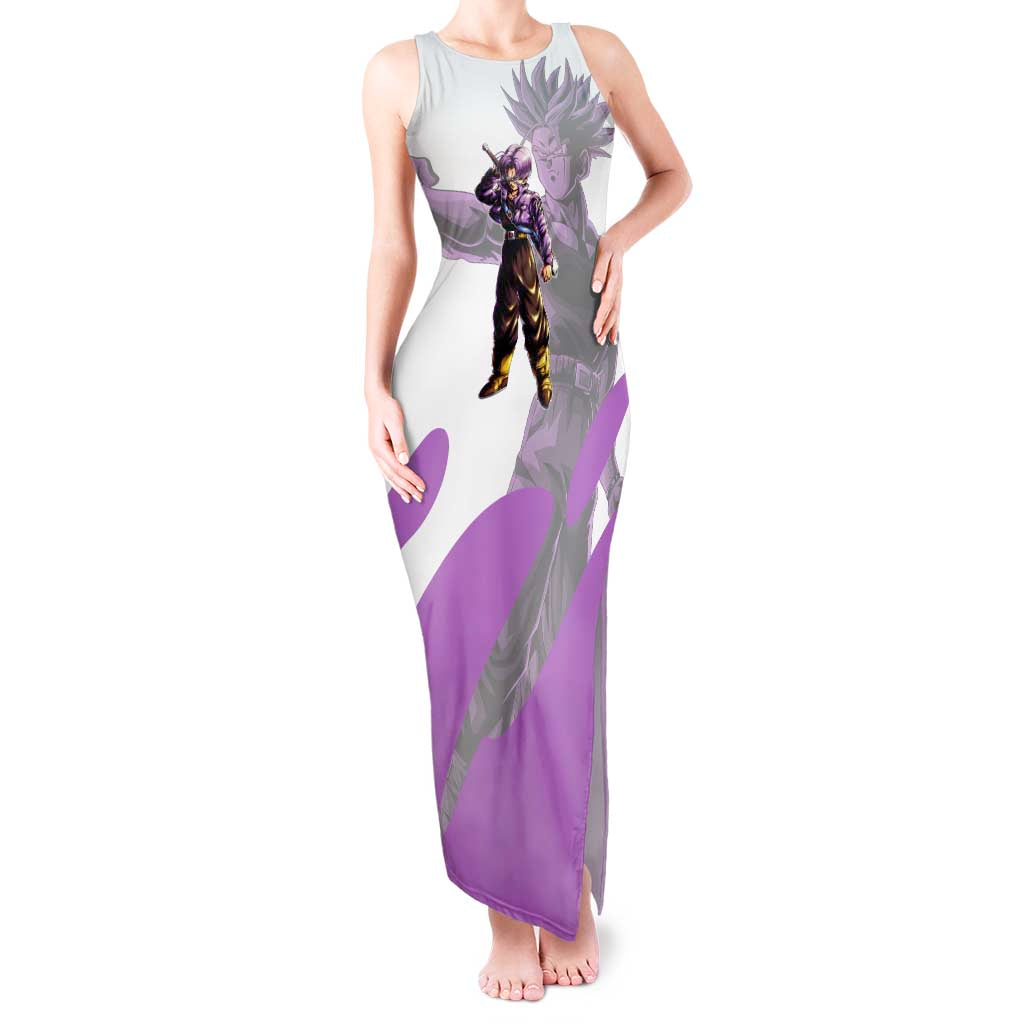 Trunks Time Warrior Tank Maxi Dress Dynamic Anime Sword Style