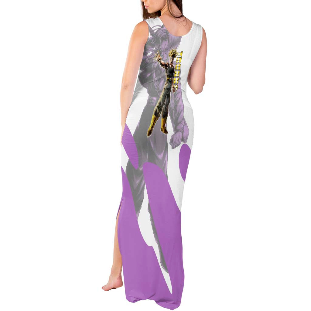 Trunks Time Warrior Tank Maxi Dress Dynamic Anime Sword Style