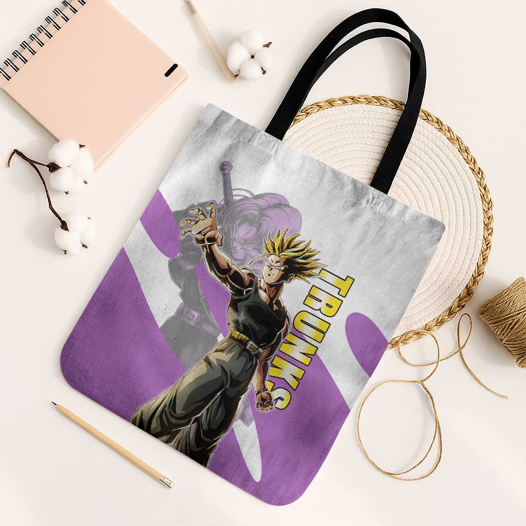 Trunks Time Warrior Tote Bag Dynamic Anime Sword Style