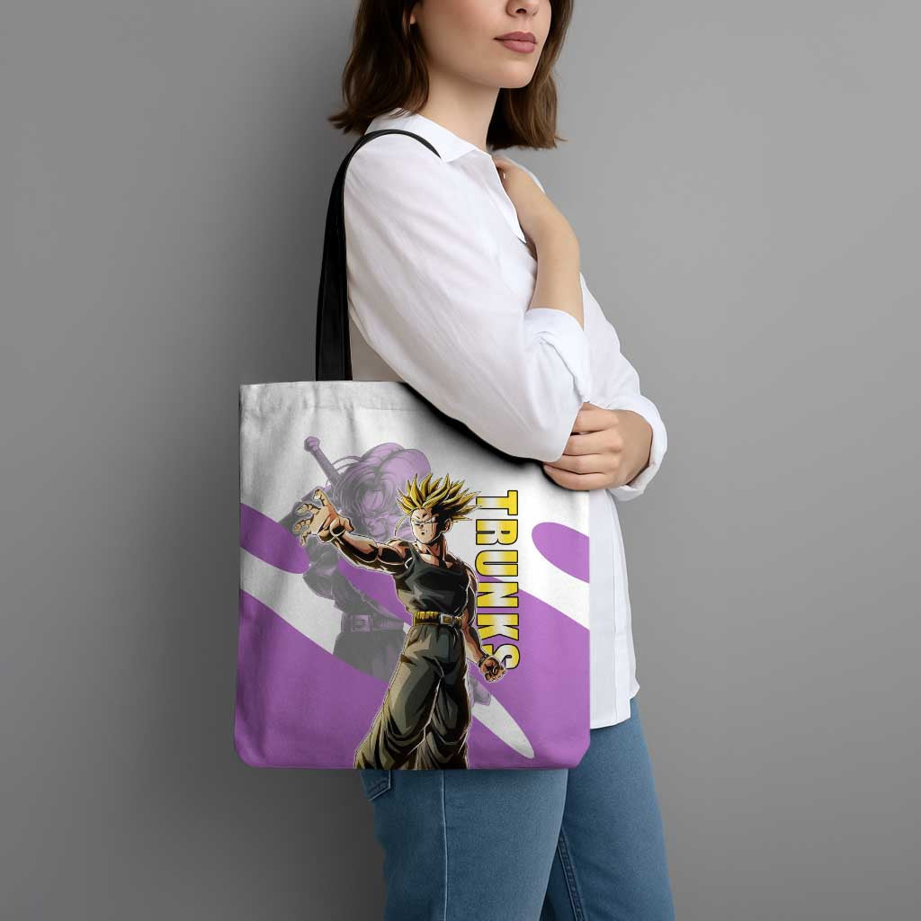 Trunks Time Warrior Tote Bag Dynamic Anime Sword Style