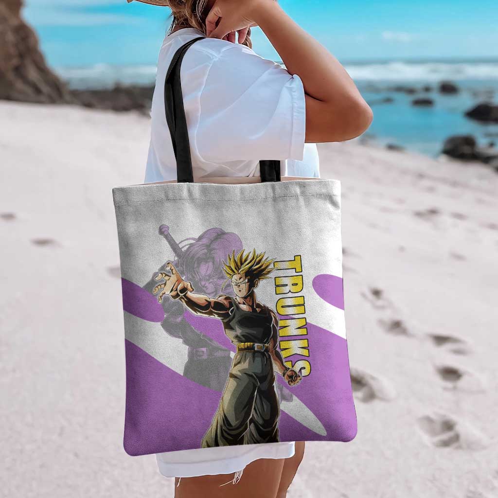 Trunks Time Warrior Tote Bag Dynamic Anime Sword Style