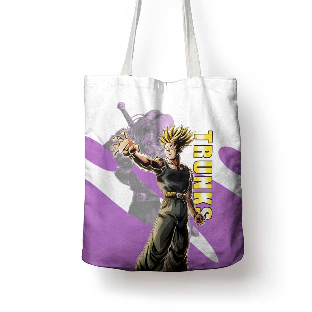 Trunks Time Warrior Tote Bag Dynamic Anime Sword Style