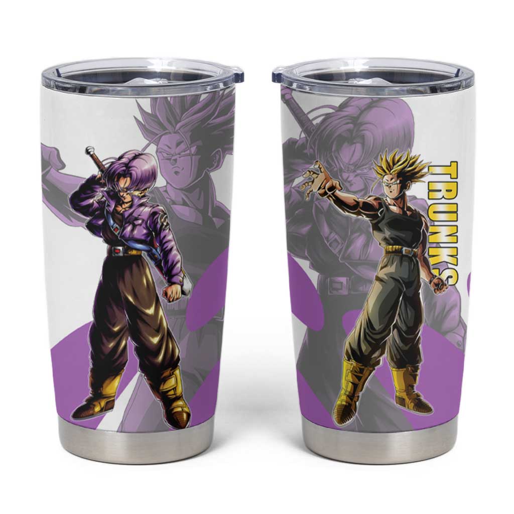 Trunks Time Warrior Tumbler Cup Dynamic Anime Sword Style