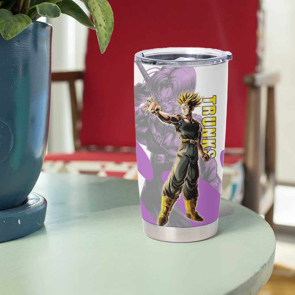 Trunks Time Warrior Tumbler Cup Dynamic Anime Sword Style