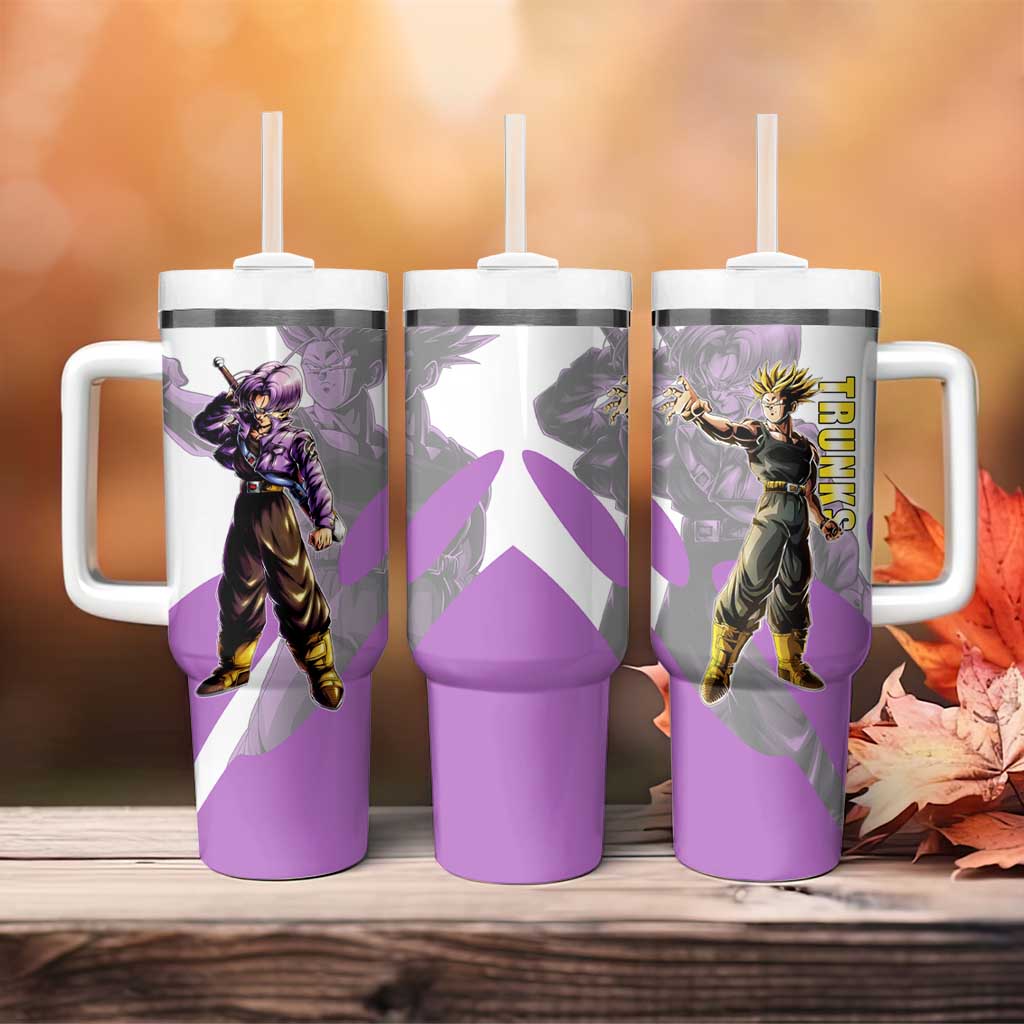 Trunks Time Warrior Tumbler With Handle Dynamic Anime Sword Style