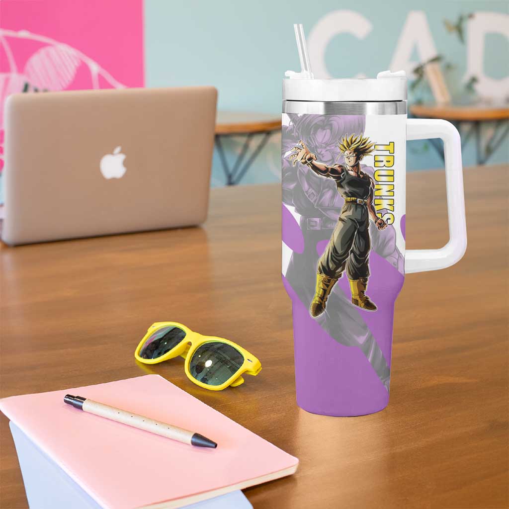 Trunks Time Warrior Tumbler With Handle Dynamic Anime Sword Style