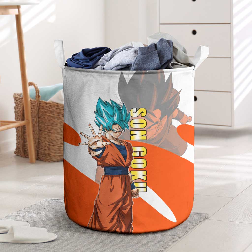 Son Goku Kamehameha Legend Laundry Basket Iconic Anime Battle Style