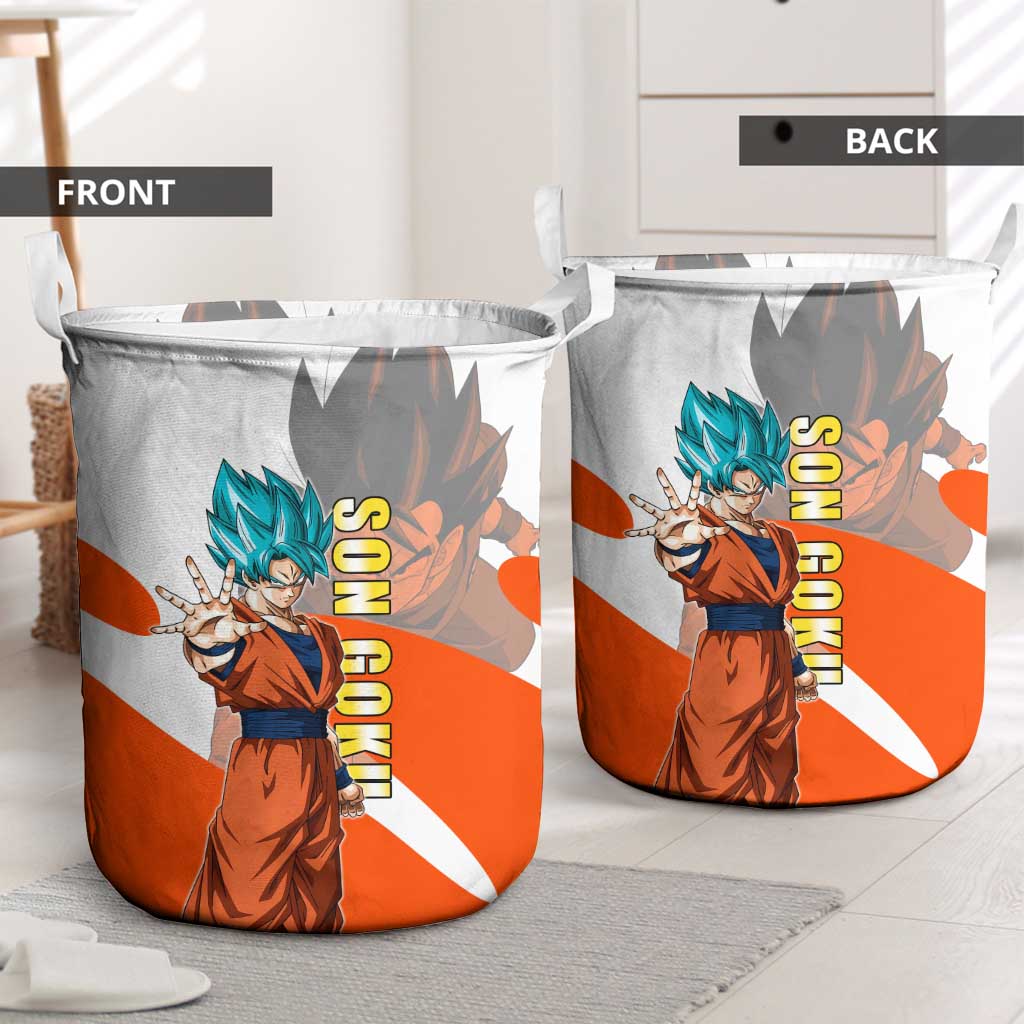 Son Goku Kamehameha Legend Laundry Basket Iconic Anime Battle Style