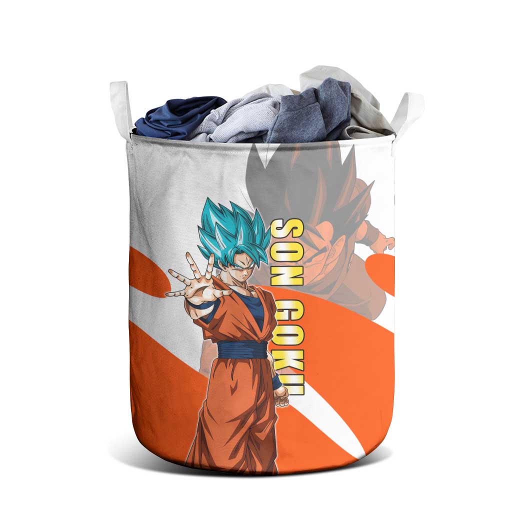 Son Goku Kamehameha Legend Laundry Basket Iconic Anime Battle Style