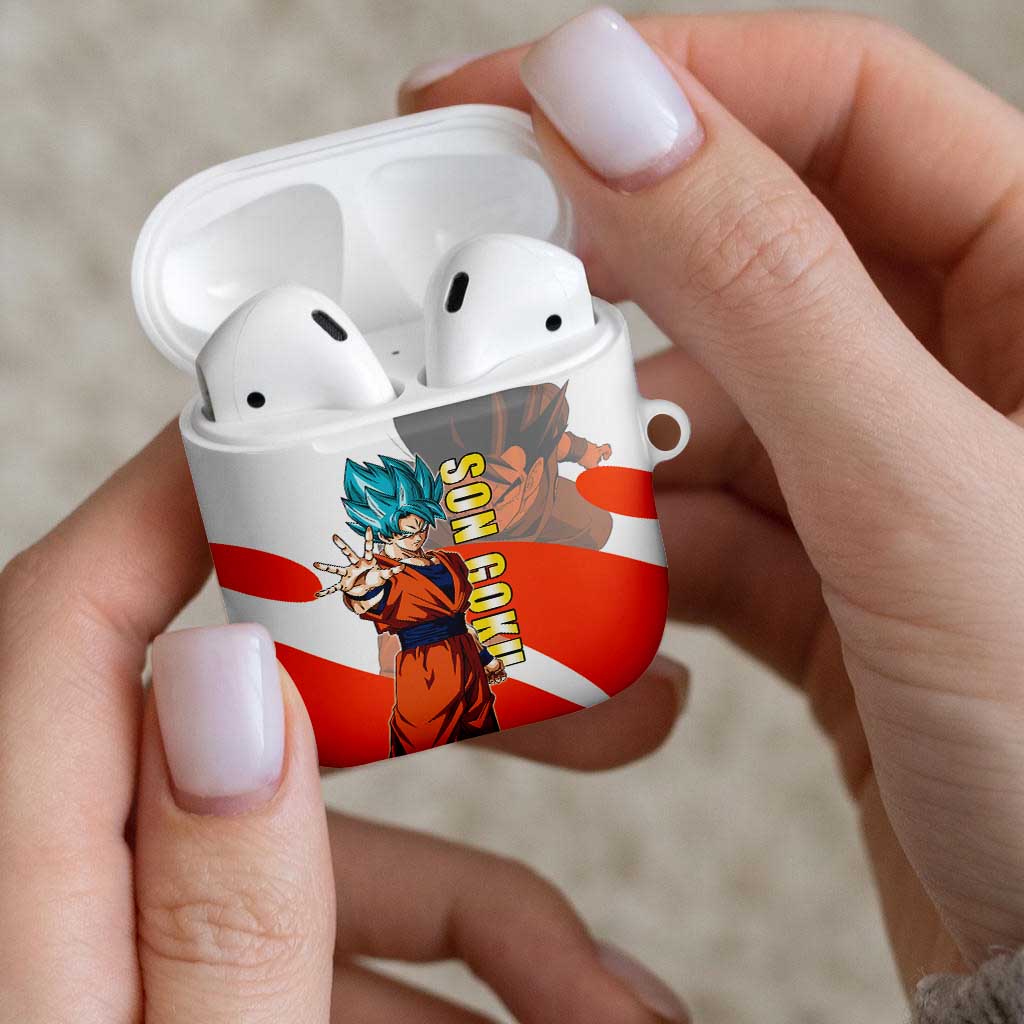 Son Goku Kamehameha Legend AirPods Case Iconic Anime Battle Style