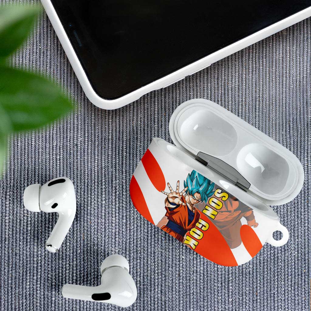 Son Goku Kamehameha Legend AirPods Case Iconic Anime Battle Style