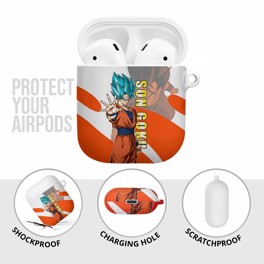 Son Goku Kamehameha Legend AirPods Case Iconic Anime Battle Style