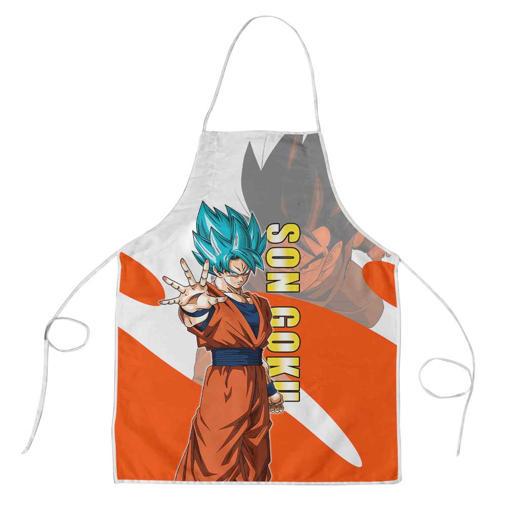 Son Goku Kamehameha Legend Apron Iconic Anime Battle Style