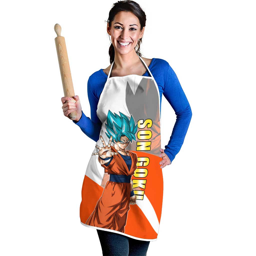 Son Goku Kamehameha Legend Apron Iconic Anime Battle Style