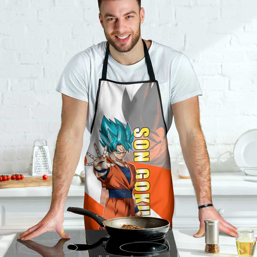 Son Goku Kamehameha Legend Apron Iconic Anime Battle Style