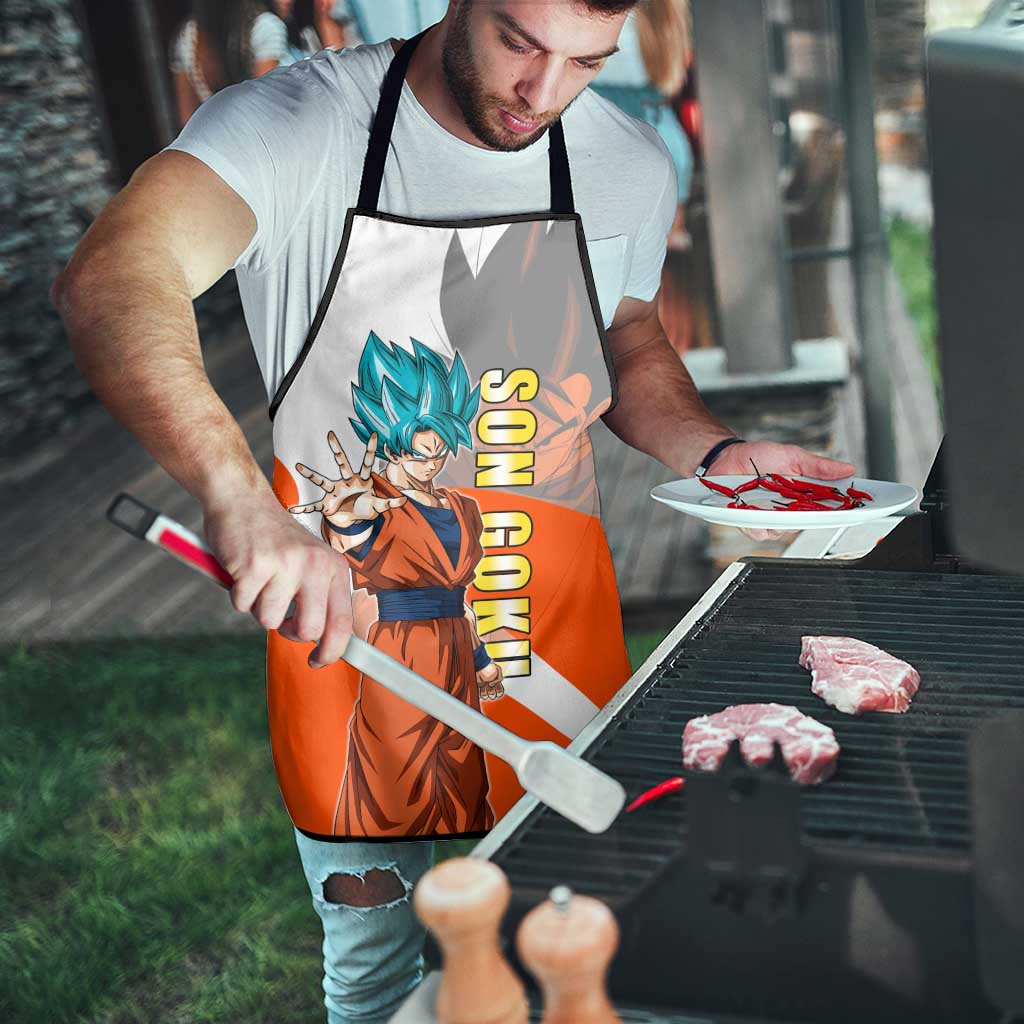 Son Goku Kamehameha Legend Apron Iconic Anime Battle Style