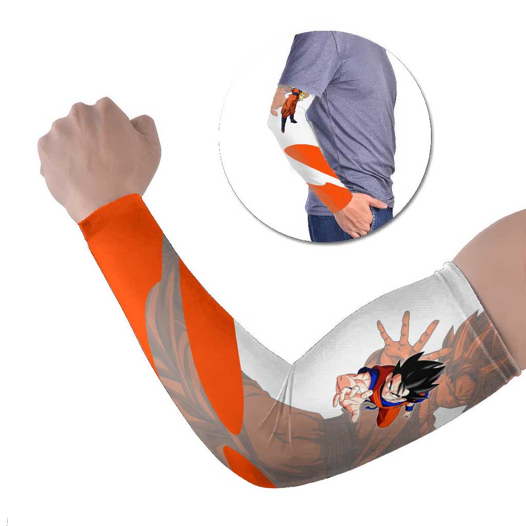 Son Goku Kamehameha Legend Arm Sleeves Iconic Anime Battle Style