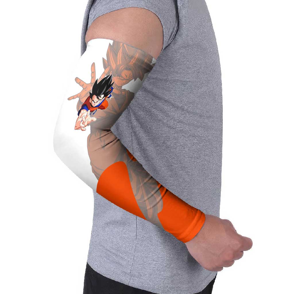 Son Goku Kamehameha Legend Arm Sleeves Iconic Anime Battle Style