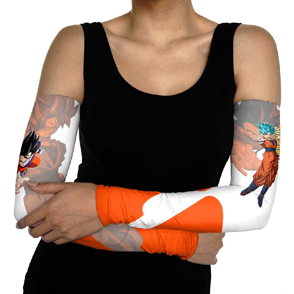 Son Goku Kamehameha Legend Arm Sleeves Iconic Anime Battle Style