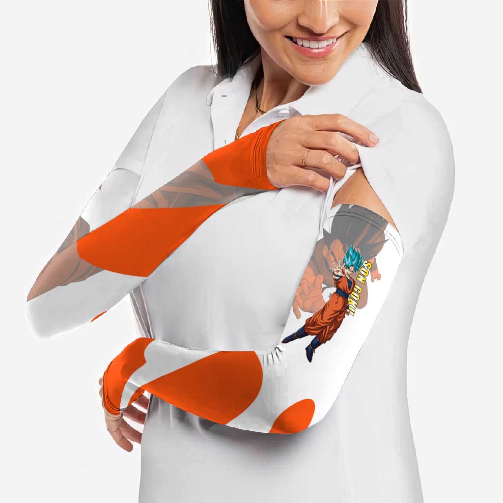 Son Goku Kamehameha Legend Arm Sleeves Iconic Anime Battle Style
