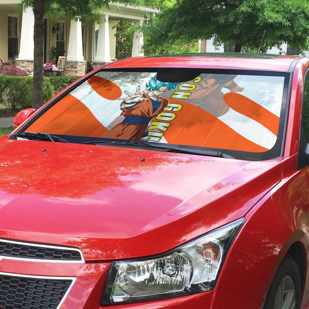 Son Goku Kamehameha Legend Auto Sun Shade Iconic Anime Battle Style