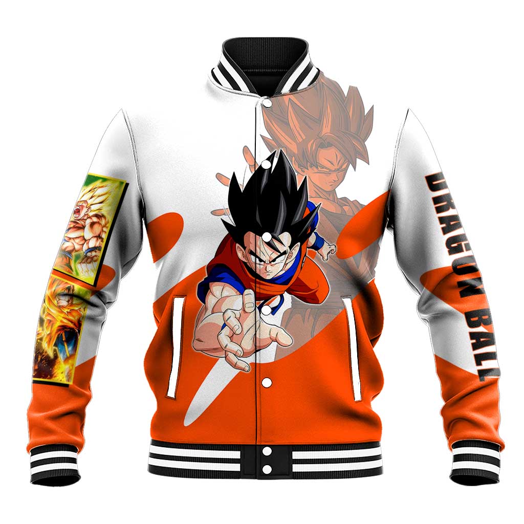 Son Goku Kamehameha Legend Baseball Jacket Iconic Anime Battle Style