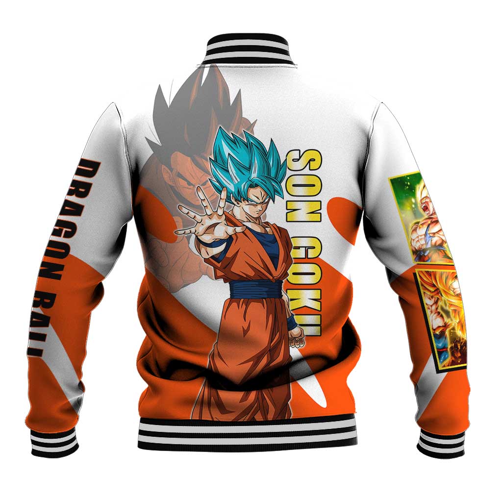 Son Goku Kamehameha Legend Baseball Jacket Iconic Anime Battle Style