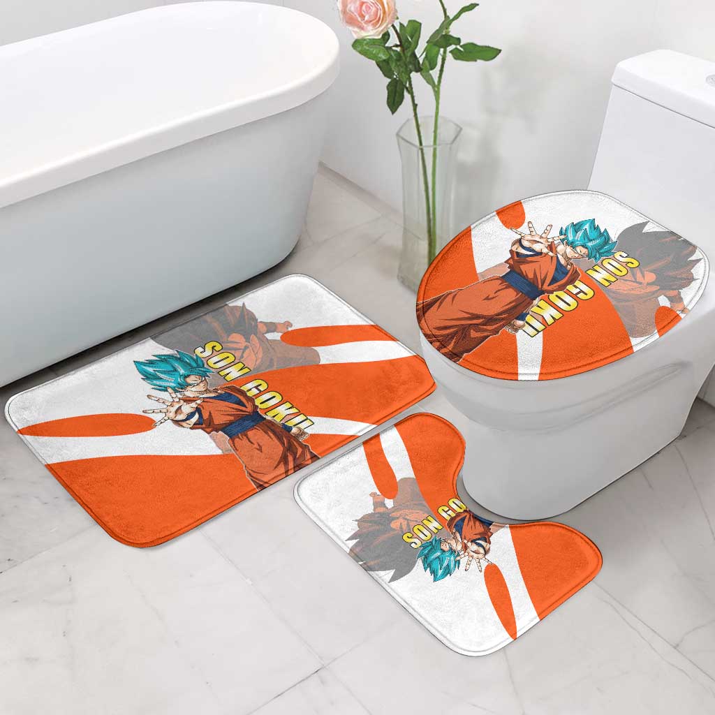 Son Goku Kamehameha Legend Bathroom Set Iconic Anime Battle Style
