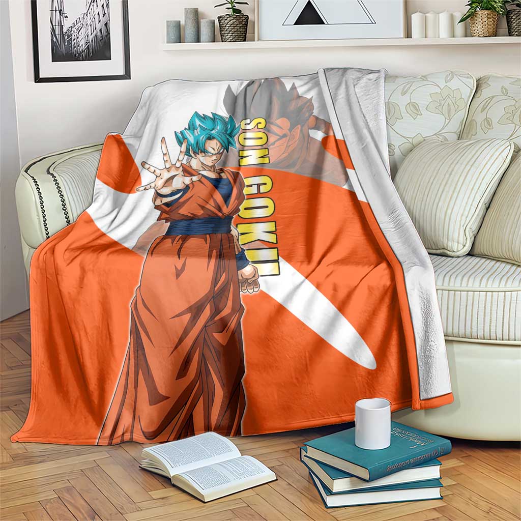 Son Goku Kamehameha Legend Blanket Iconic Anime Battle Style