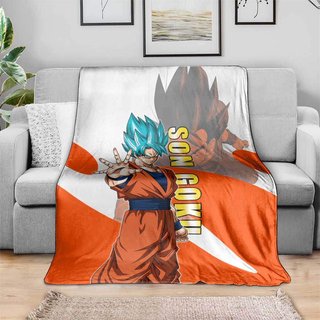 Son Goku Kamehameha Legend Blanket Iconic Anime Battle Style