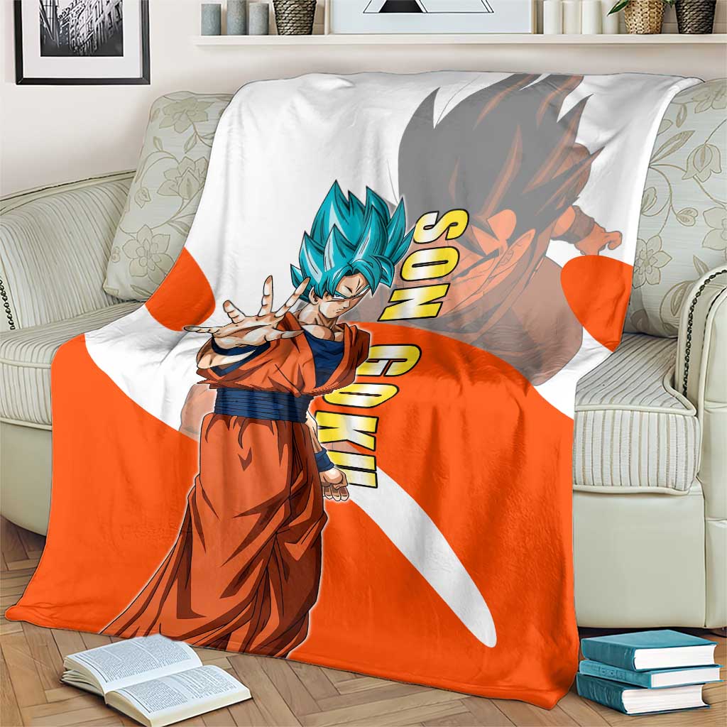 Son Goku Kamehameha Legend Blanket Iconic Anime Battle Style