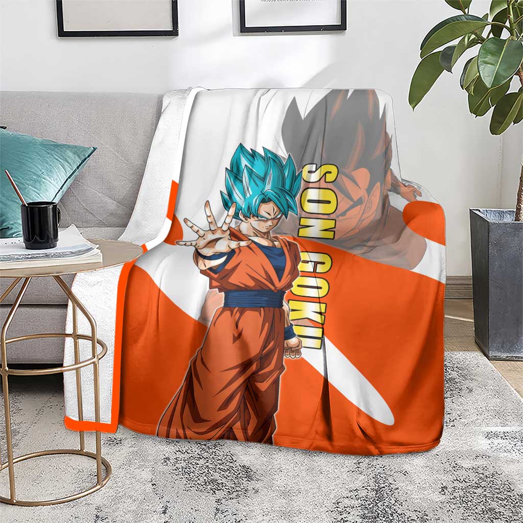 Son Goku Kamehameha Legend Blanket Iconic Anime Battle Style