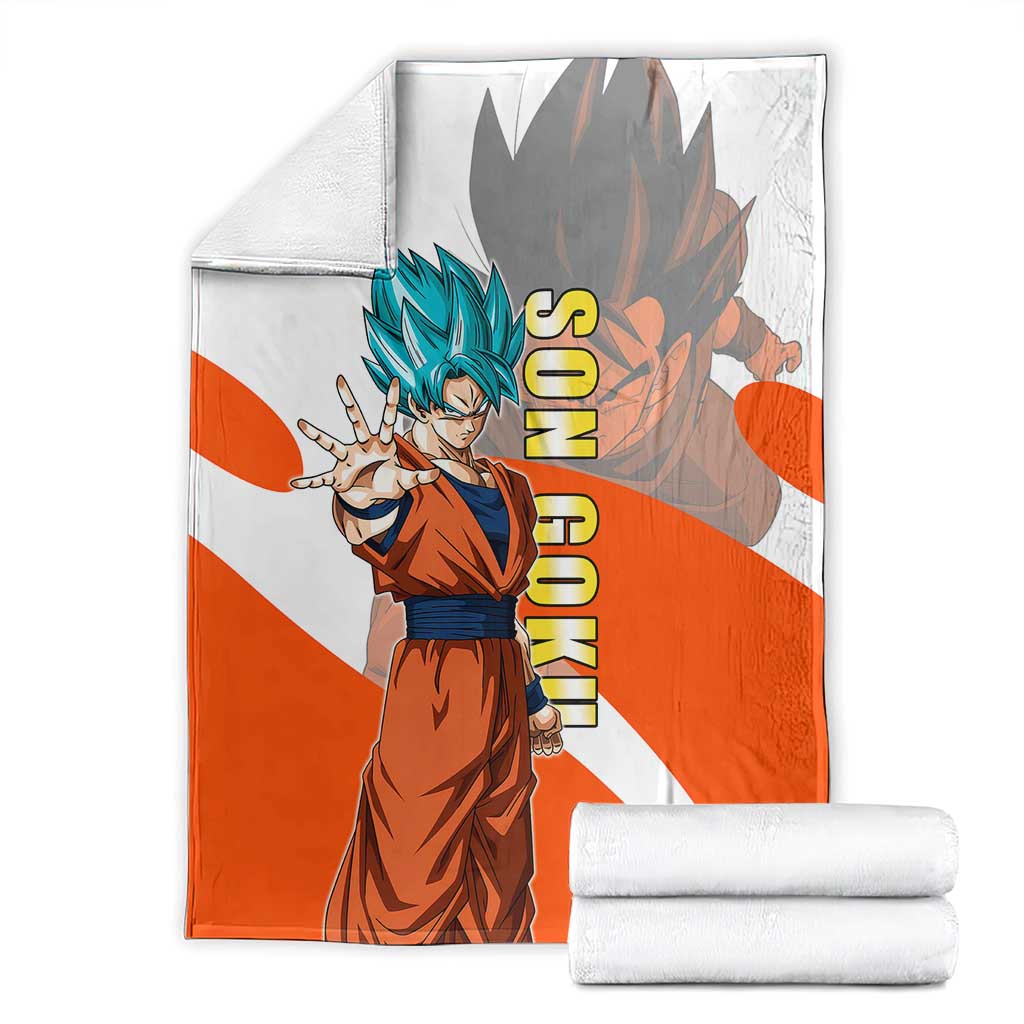 Son Goku Kamehameha Legend Blanket Iconic Anime Battle Style