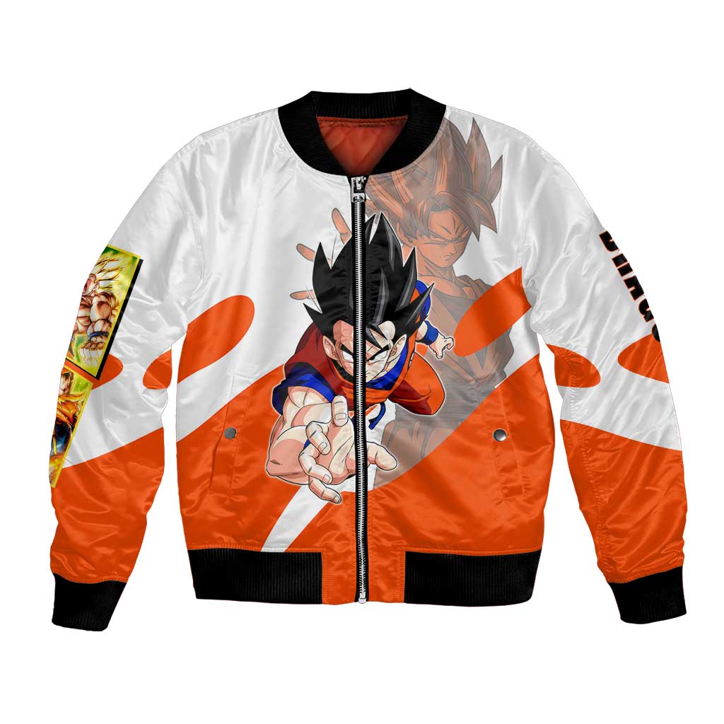 Son Goku Kamehameha Legend Bomber Jacket Iconic Anime Battle Style