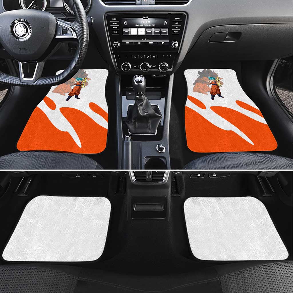 Son Goku Kamehameha Legend Car Mats Iconic Anime Battle Style