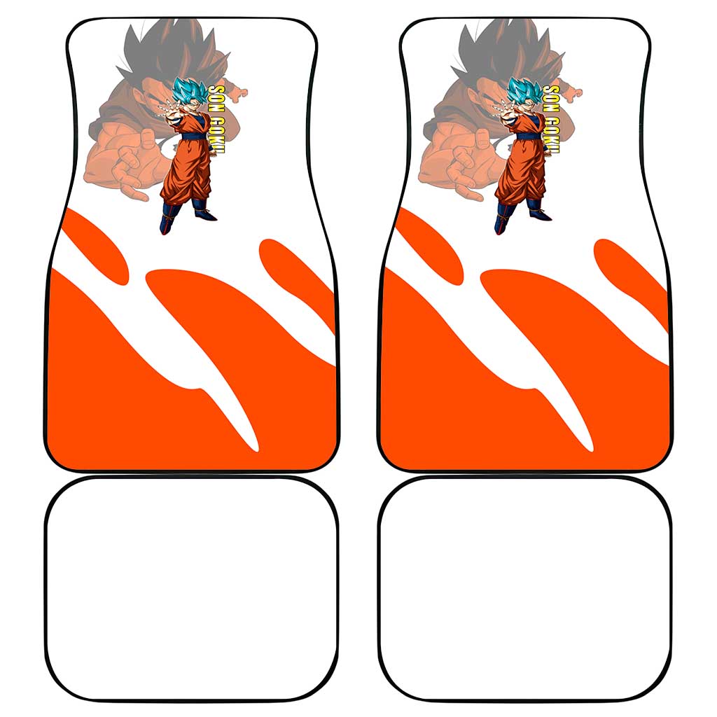 Son Goku Kamehameha Legend Car Mats Iconic Anime Battle Style