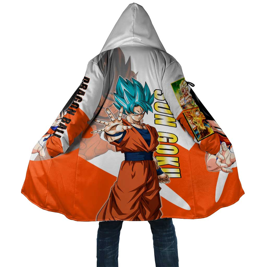 Son Goku Kamehameha Legend Cloak Iconic Anime Battle Style