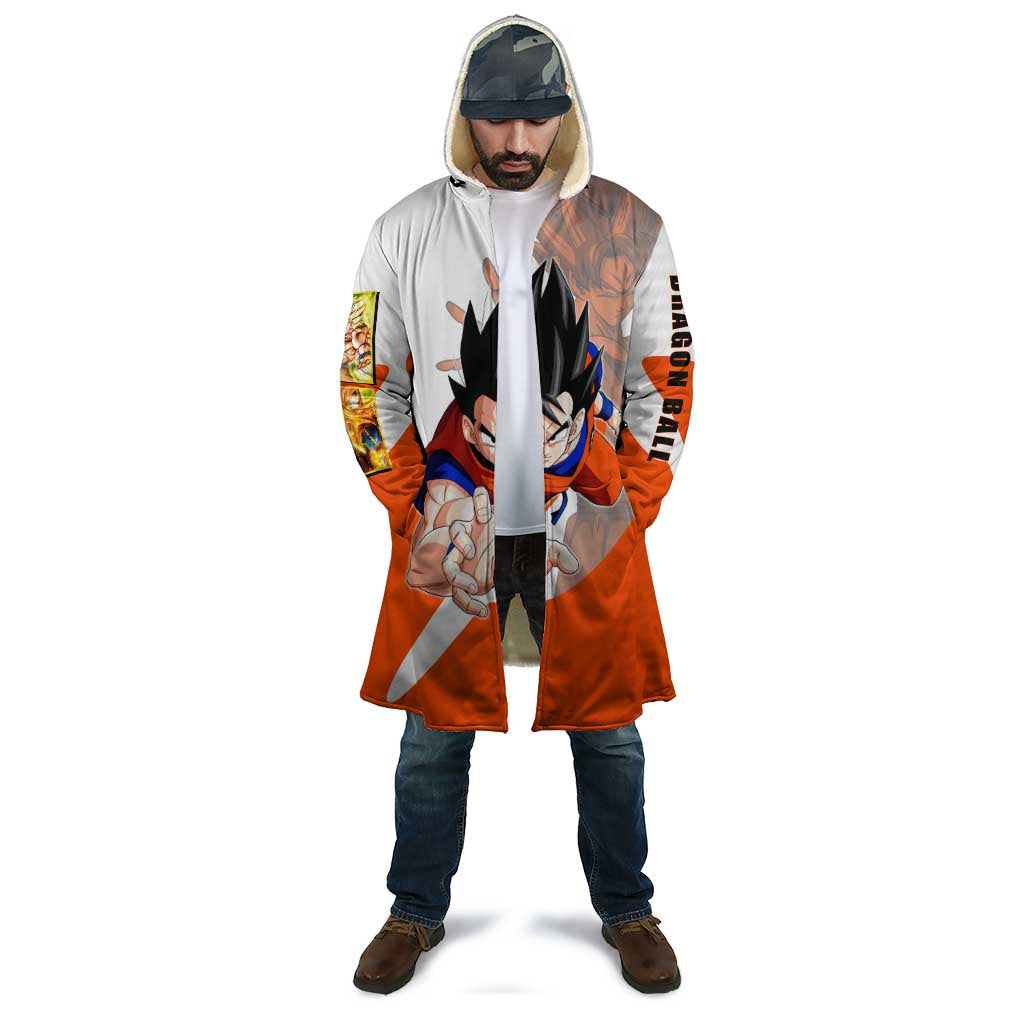 Son Goku Kamehameha Legend Cloak Iconic Anime Battle Style