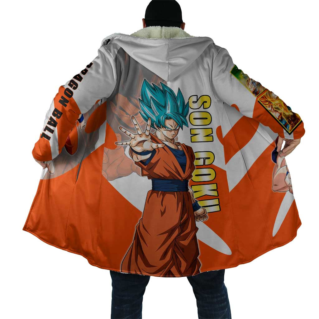 Son Goku Kamehameha Legend Cloak Iconic Anime Battle Style