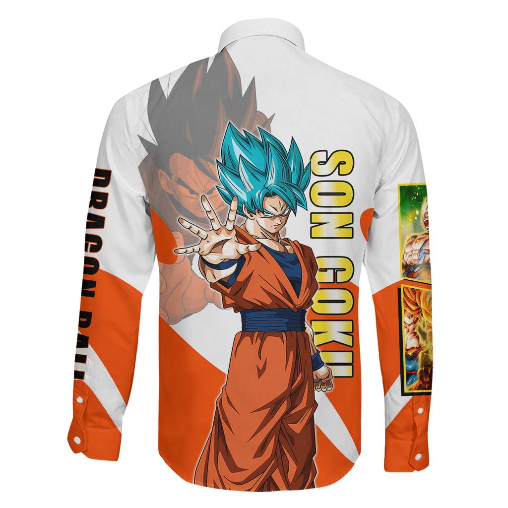 Son Goku Kamehameha Legend Family Matching Puletasi and Hawaiian Shirt Iconic Anime Battle Style