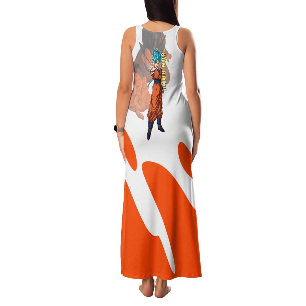 Son Goku Kamehameha Legend Family Matching Tank Maxi Dress and Hawaiian Shirt Iconic Anime Battle Style