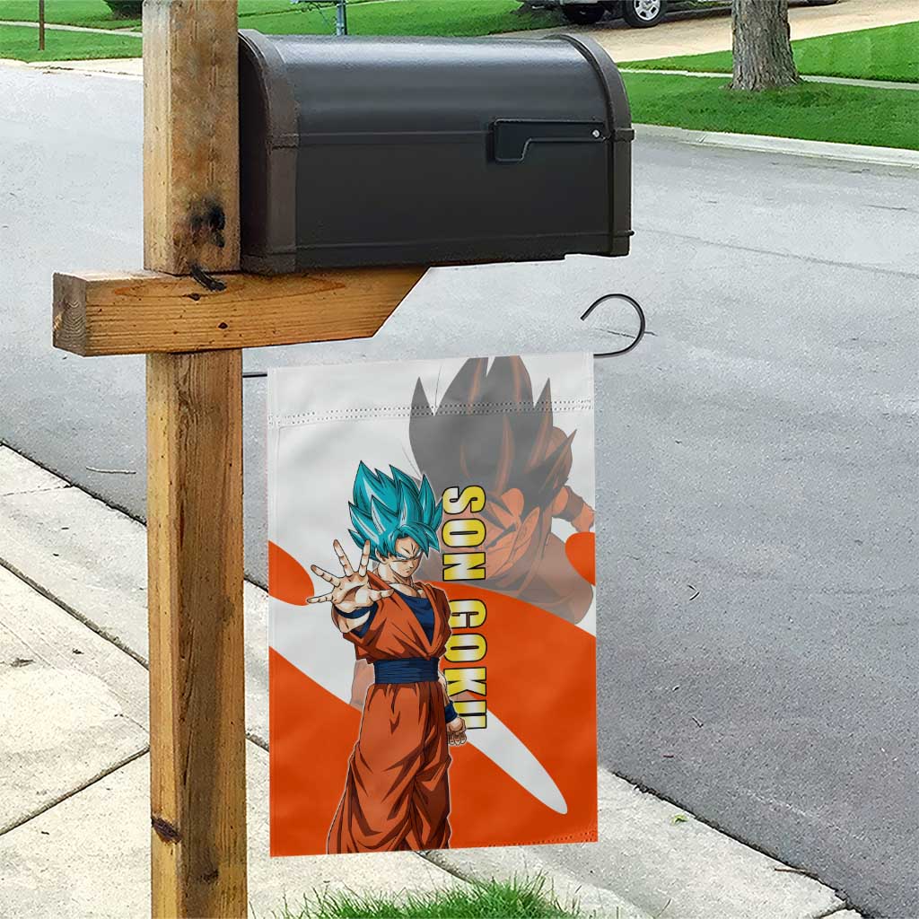 Son Goku Kamehameha Legend Garden Flag Iconic Anime Battle Style
