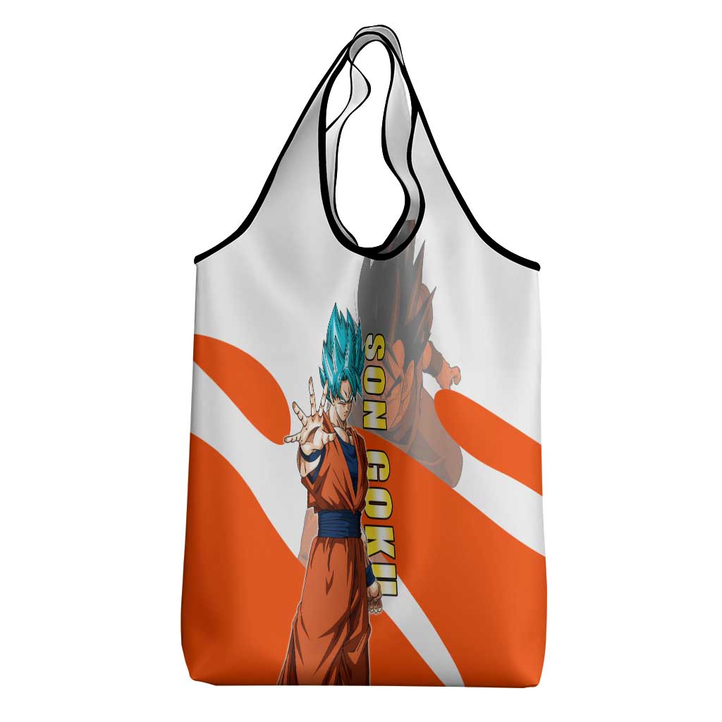 Son Goku Kamehameha Legend Grocery Bag Iconic Anime Battle Style